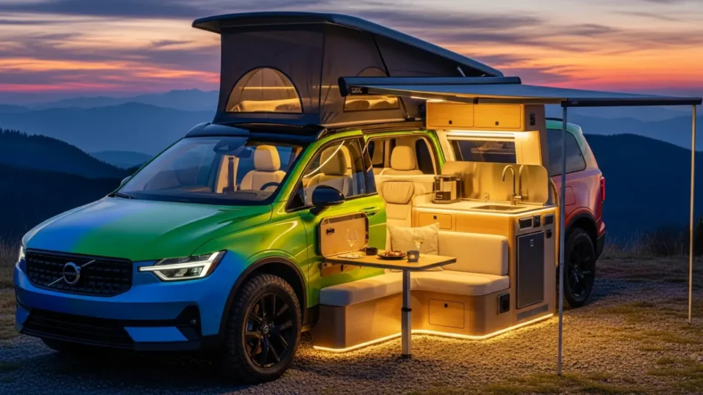 2026 Volvo Luxury Electric Camper Van